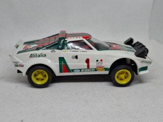 Coche Scalextric Lancia Stratos Alitalia