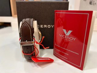 Reloj Viceroy Cronógrafo Hombre Marrón/Negro