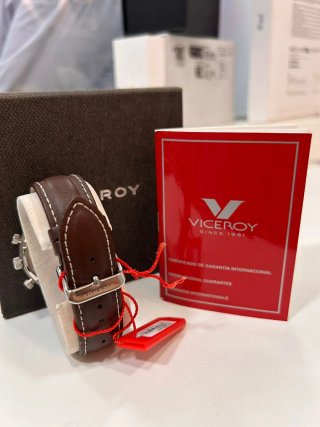 Reloj Viceroy Cronógrafo Hombre Marrón/Negro