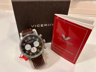 Reloj Viceroy Cronógrafo Hombre Marrón/Negro