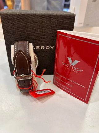 Reloj Viceroy Cronógrafo Hombre Marrón/Negro