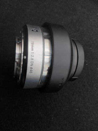 Objetivo Sigma 19mm 1:2.8 DN MFT