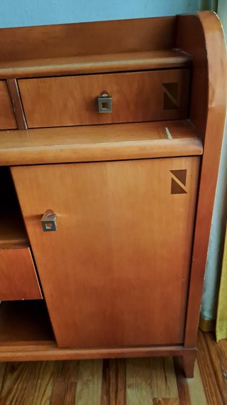 Mueble de entrada de madera