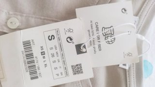 Vestido largo Zara a estrenar , gris.