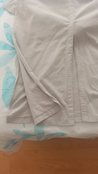 Vestido largo Zara a estrenar , gris.