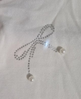 Maglia donna leggera con fiocchi