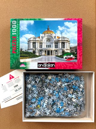 Puzzle 1000 piezas Anatolian Palacio Bellas Artes