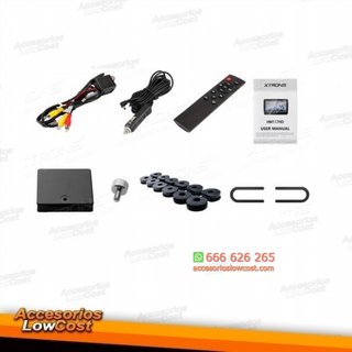 Reproductor multimedia portátil para reposacabeza