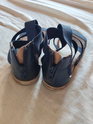 Sandalias niña azul marino talla 36