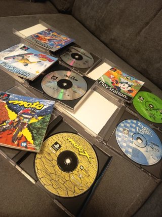Lote 5 Videojuegos PS1 (Acción, Puzzle, Carreras)