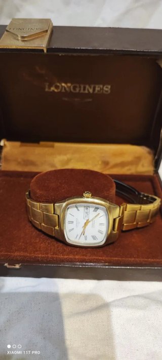 Reloj Longines Dorado Automático