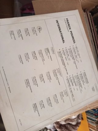 Vinilo Franck Pourcel International 33 RPM