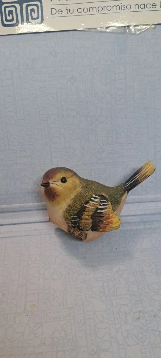 Familia de pájaros decorativos