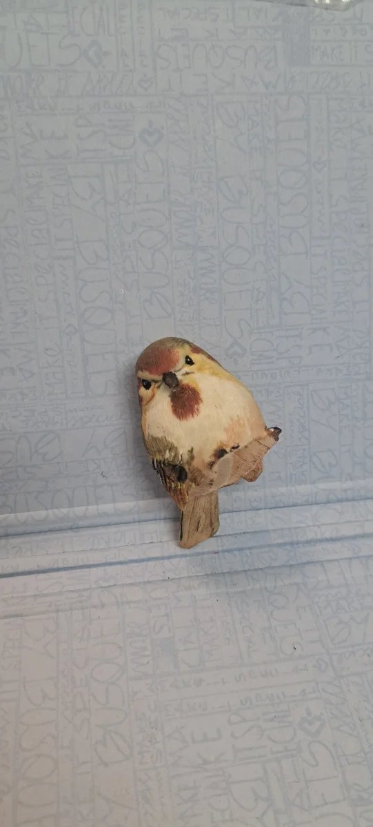 Familia de pájaros decorativos