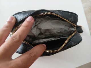 Bolso estilo Louis Vuitton Negro Gris