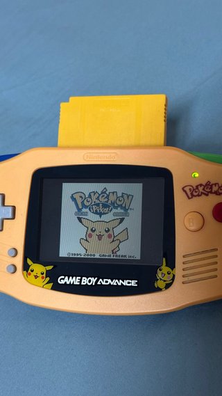 Pokemon Amarillo ORIGINAL GameBoy