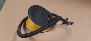 Colchón Inflable doble  Intex+inflador+2 almoh