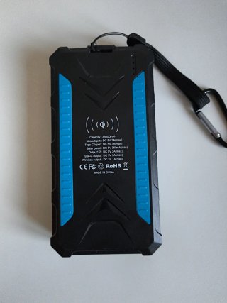 Cargador Solar Portátil 36000mAh IP66