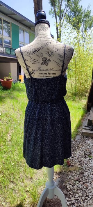 Vestido tirantes H&M azul