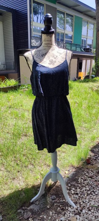 Vestido tirantes H&M azul