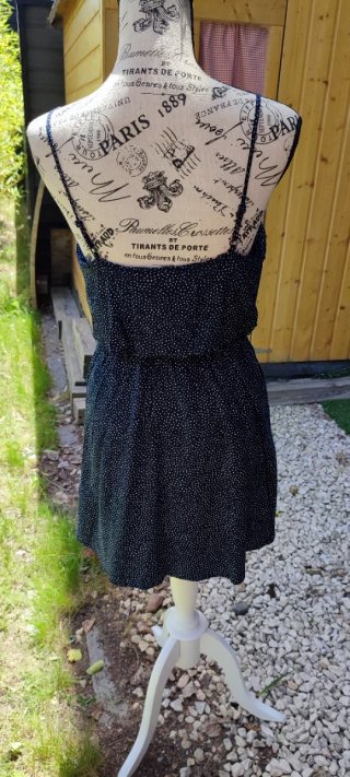 Vestido tirantes H&M azul