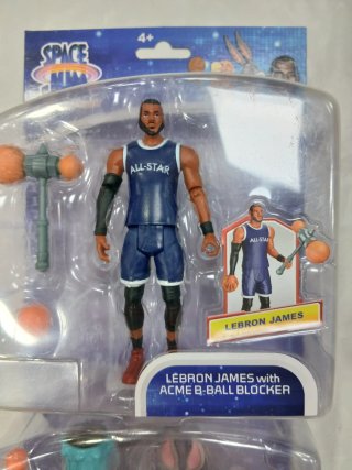 Space Jam Figuras LeBron James y Marvin