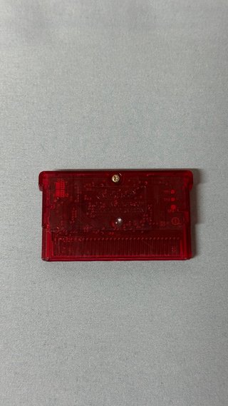 Pokemon Rubi ORIGINAL GameBoy Advance
