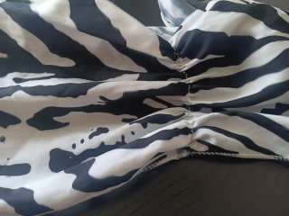 Conjunto pantalón verano estampado cebra