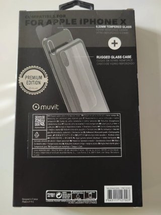 Muvit Glasskin iPhone X/XS