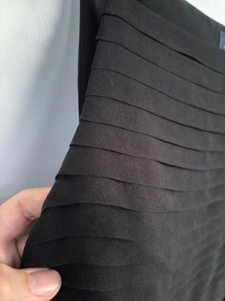 Top Luisa Spagnoli Seda Pura Negro Talla S
