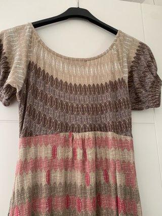 Vestido Bershka Talla M Estampado