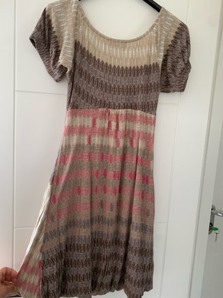 Vestido Bershka Talla M Estampado