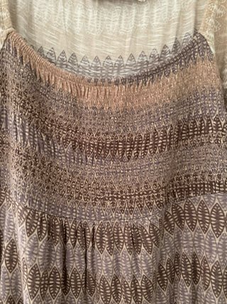 Vestido Bershka Talla M Estampado
