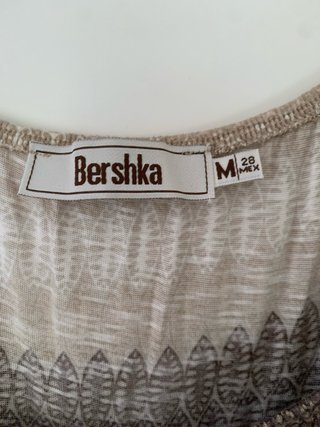 Vestido Bershka Talla M Estampado