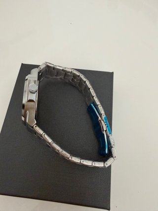 Reloj Poedagar Elegante Nuevo Plata Blanco