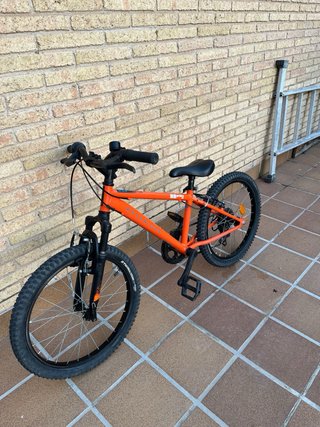 Bicicleta MTB EXPL 500 20 Naranja