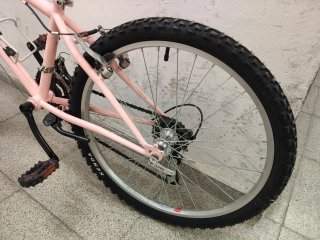 Bicicleta infantil rosa