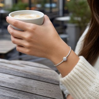 Pulsera Cadena Serpiente Cierre Brillante
