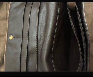 Cartera Loewe Monogram Marrón Auténtica