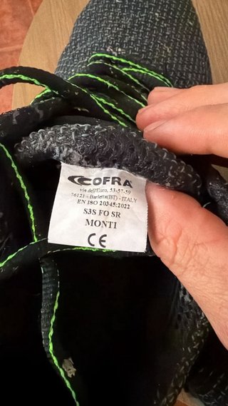 Zapatos de Seguridad Cofra Lake sin puntera