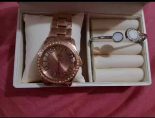 Reloj Lotus Rose Gold + Pulsera