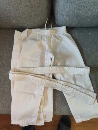 Kimono Karate Talla 110 cm Blanco