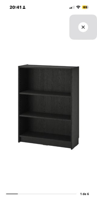 Estantería Ikea Madera Oscura