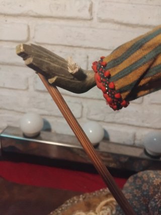 Marioneta tradicional de madera