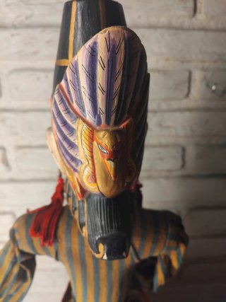 Marioneta tradicional de madera