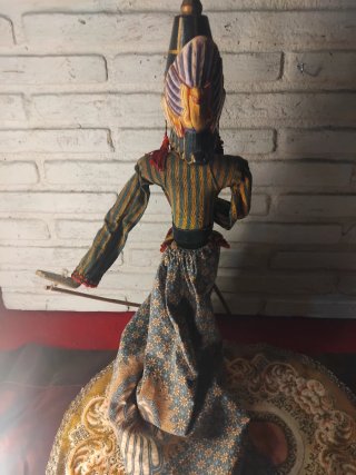 Marioneta tradicional de madera
