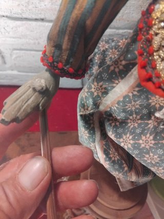 Marioneta tradicional de madera
