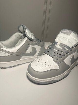 Nike Dunk Low Gris Blanco Talla 42