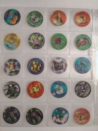 Tazos Pokémon Attack 2 - Colección Completa