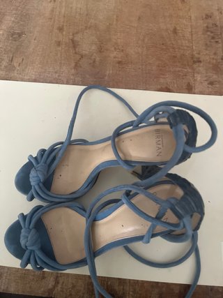 Sandalias Alexandre Birman Ante Azul T.37